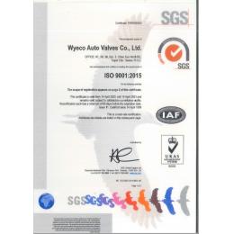 SGS   ISO9001:2015 (2020-2023)