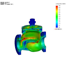 Simulation Diagram - Stress Distribution