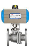 Cylinder Actuated Ball Valve